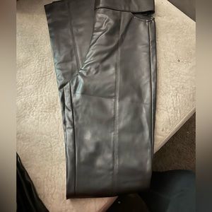 Zara leather pants
